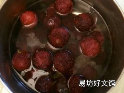 冰糖杨梅怎么煮