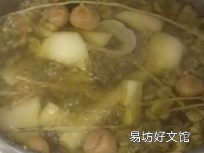 海底椰雪梨膏制作方法