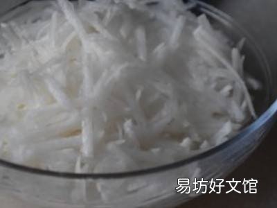 萝卜丝包子的馅怎么做好吃