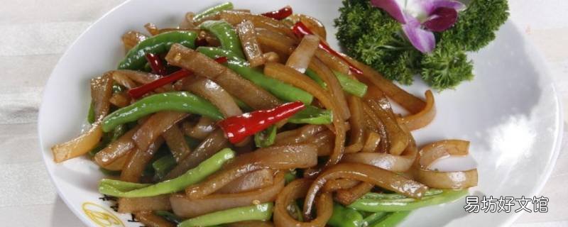 猪肉皮怎么做好吃又简单的做法