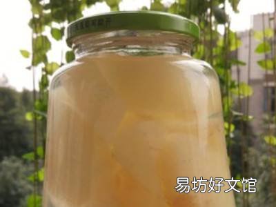 梨罐头家庭自制法