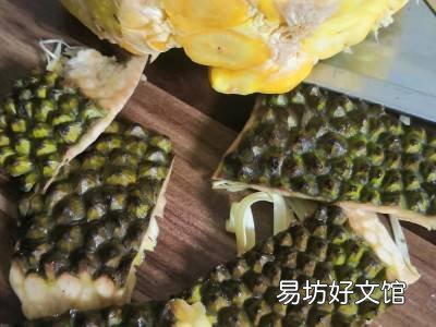 剥菠萝蜜的技巧