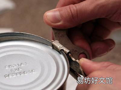 椰浆罐头怎么开
