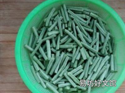 麻酱豆角怎么做