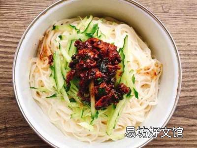 甜面酱怎么吃面条