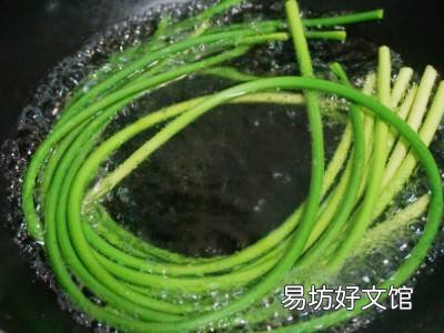 晒蒜苔干怎么晒