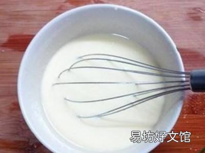 摊饼面糊怎样做