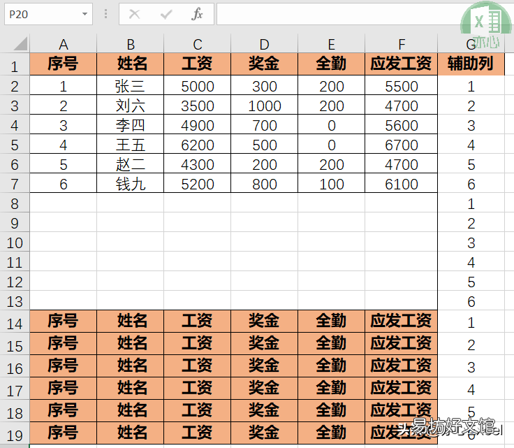 4种工资条制作方法 工资条怎么制作