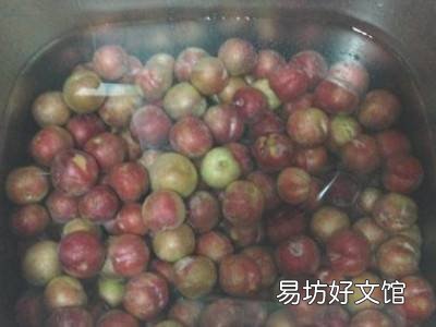 李子干蜜饯的制作方法