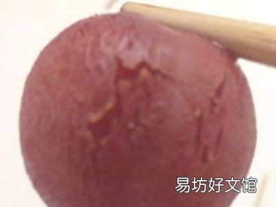 李子干蜜饯的制作方法