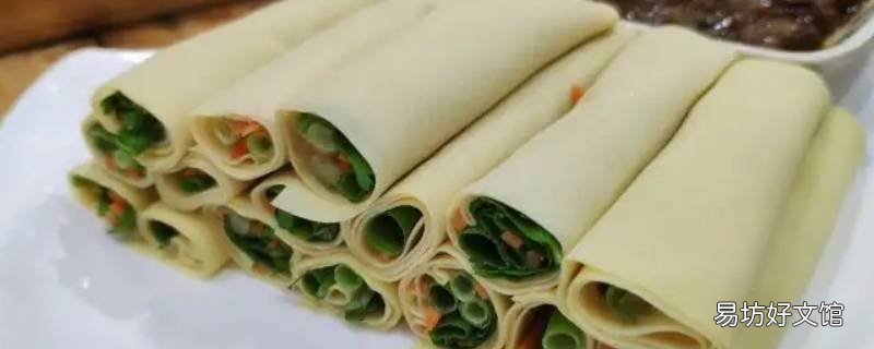干豆腐卷大葱热量高吗