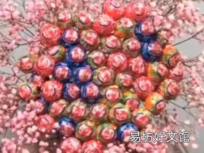 花束棒棒糖怎么包装
