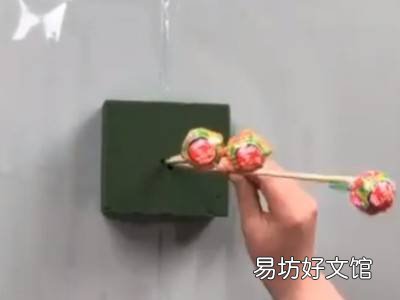 花束棒棒糖怎么包装