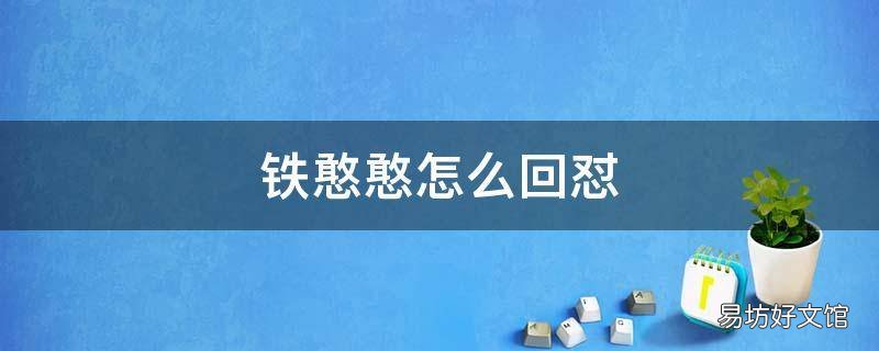 铁憨憨怎么回怼