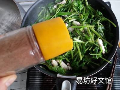 大叶芹炒肉怎么做