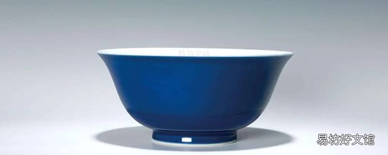 霁蓝釉瓷器特征
