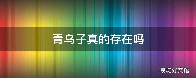 青乌子真的存在吗