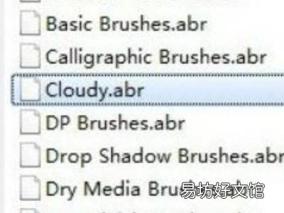 brushset笔刷怎么导入ps