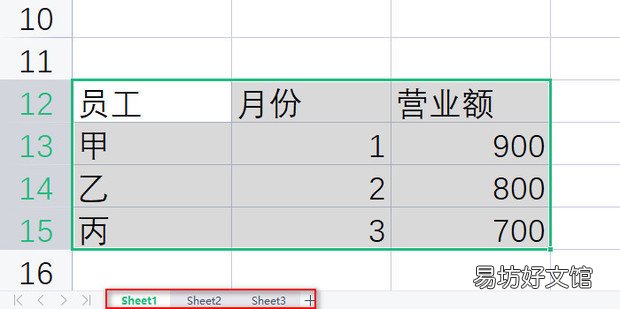 WPS表格如何多表格同位置数据求和