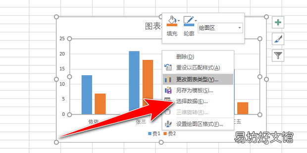 excel图表图例名称怎么修改