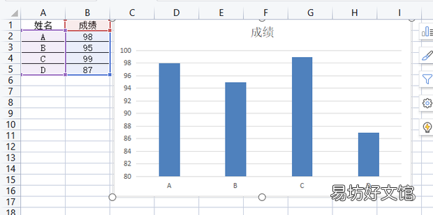 excel如何将图表嵌入表格指定位置