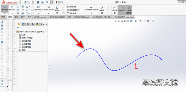 SolidWorks怎么进行曲面拉伸