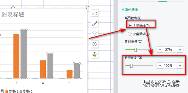 Excel表格中的数据怎么做图表对比