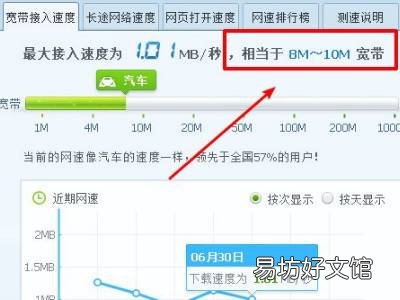 如何查看宽带多少兆