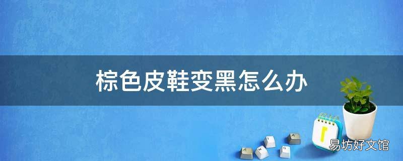 棕色皮鞋变黑怎么办