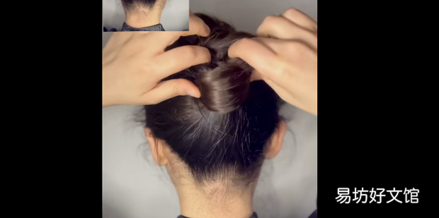 发簪盘发图解教程