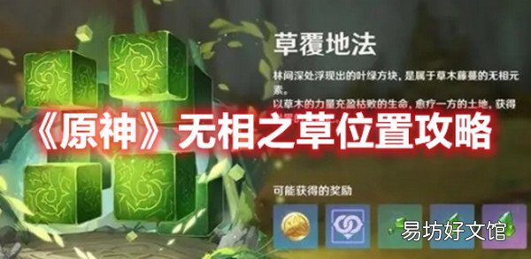 原神无相之草位置在哪里 原神无相之草位置攻略
