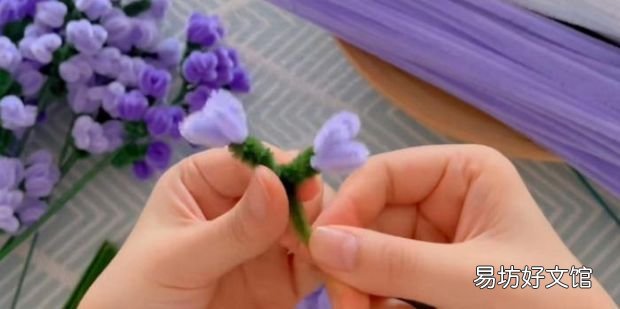 教你用扭扭棒制作一束花