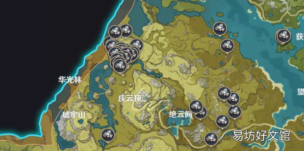 原神白铁块分布图一览