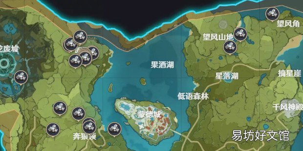 原神白铁块分布图一览