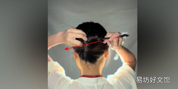 簪子怎么盘头发