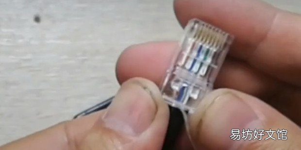 网线水晶头的制作方法