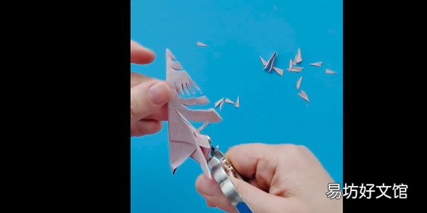 剪纸——五瓣花