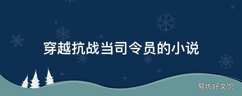 穿越抗战当司令员的小说