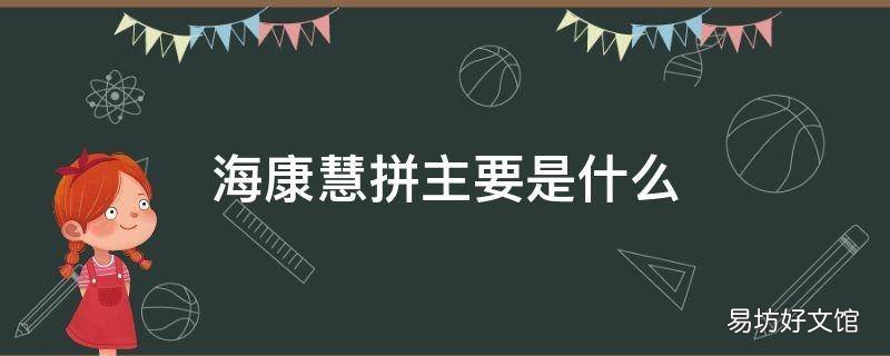 海康慧拼主要是什么