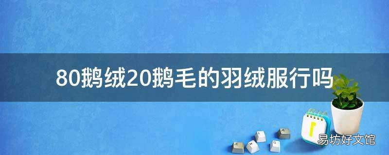 80鹅绒20鹅毛的羽绒服行吗