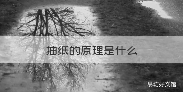 抽纸的原理是什么,买抽纸需要注意什么