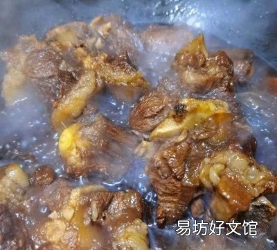 红烧牛尾孩子们吃得特别的香,秘制红烧牛尾的做法