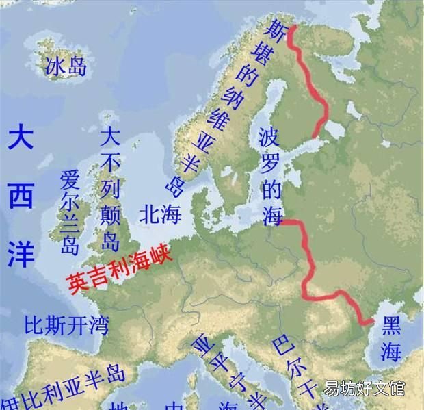 欧洲是世界上陆地面积最小的一个洲