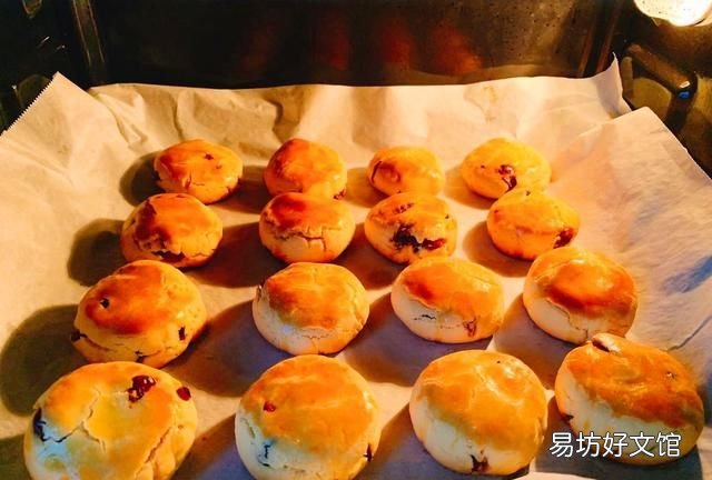 自制的香甜可口的酥饼味道好极了