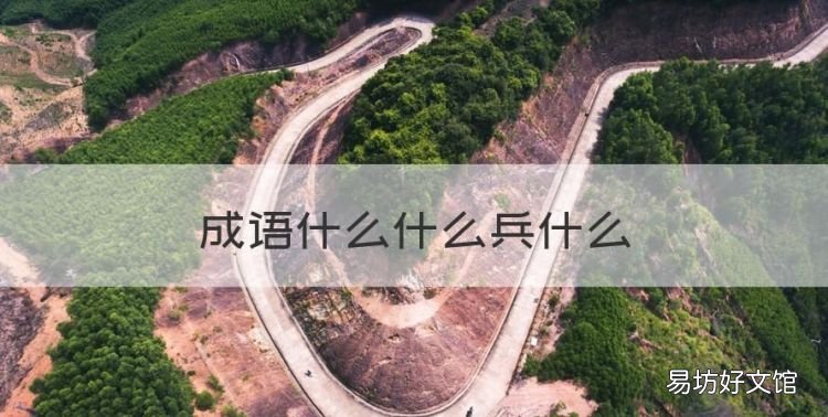 成语指什么什么兵,成语什么什么兵什么