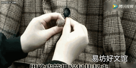大衣脏了不用洗一条毛巾轻松搞定