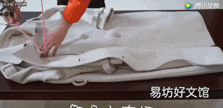 大衣脏了不用洗一条毛巾轻松搞定