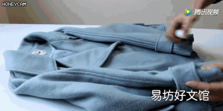 大衣脏了不用洗一条毛巾轻松搞定