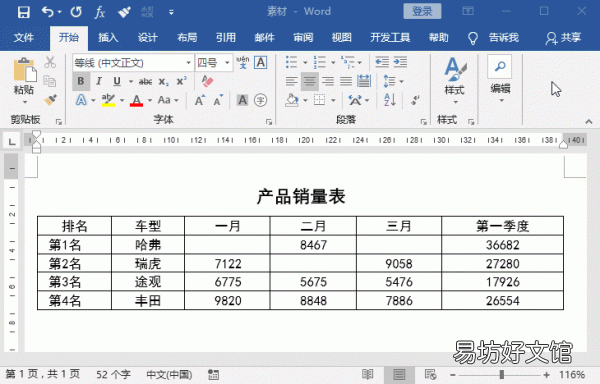 3个快速填充表格的操作方法 word表格怎么填充颜色