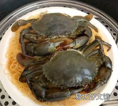 粉丝蒸青蟹,表嫂青蟹蒸粉丝